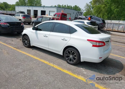 2015 Nissan Sentra S z USA, uszkodzony, nr VIN 3N1AB7AP8FY289262
